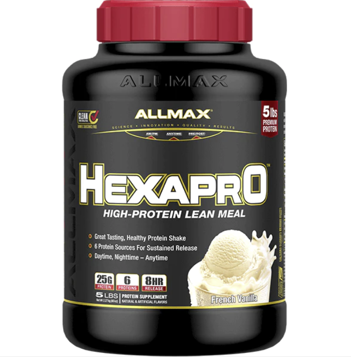 Allmax Hexapro 2lb Choc Peanut Butter
