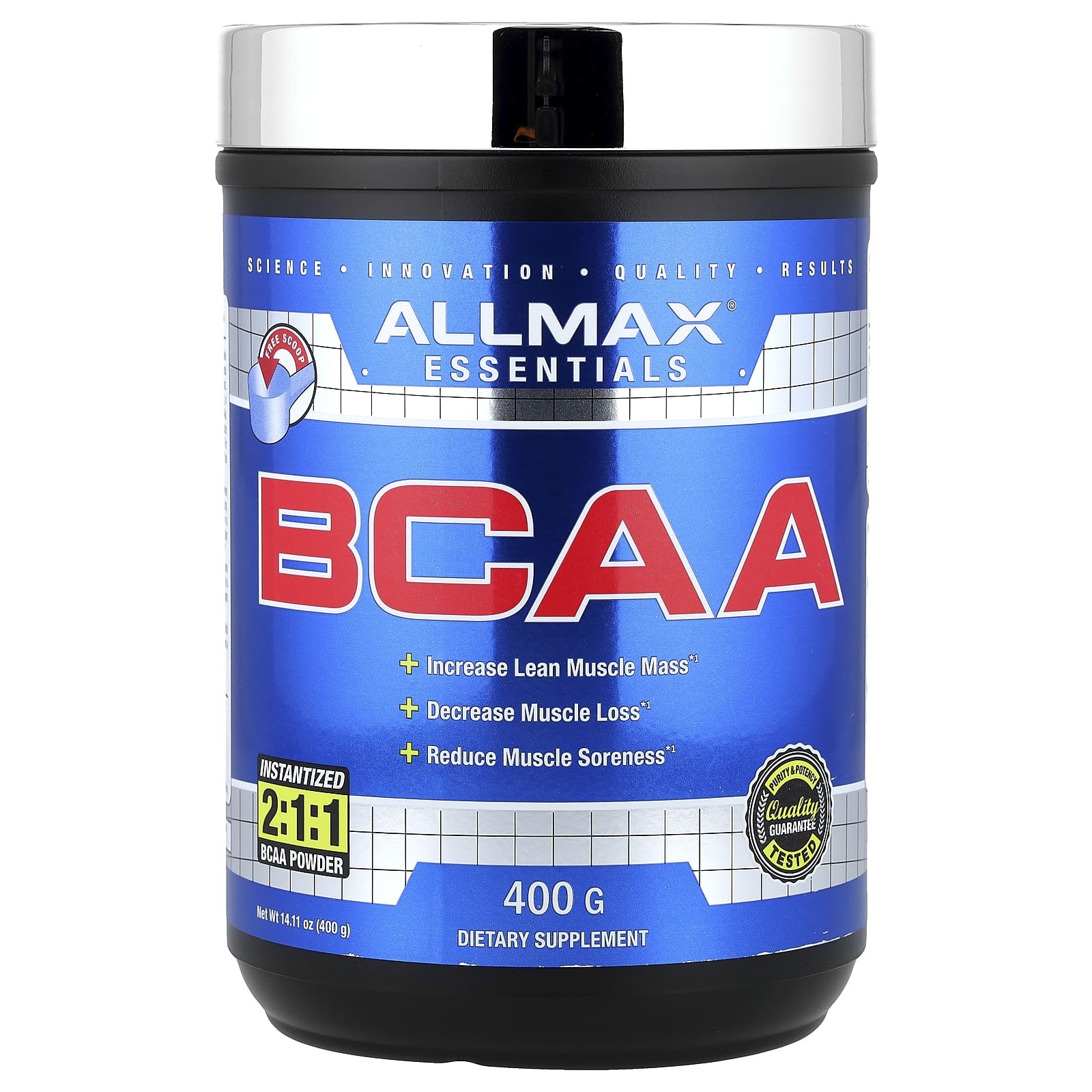 Allmax BCAA 400g Unflavored