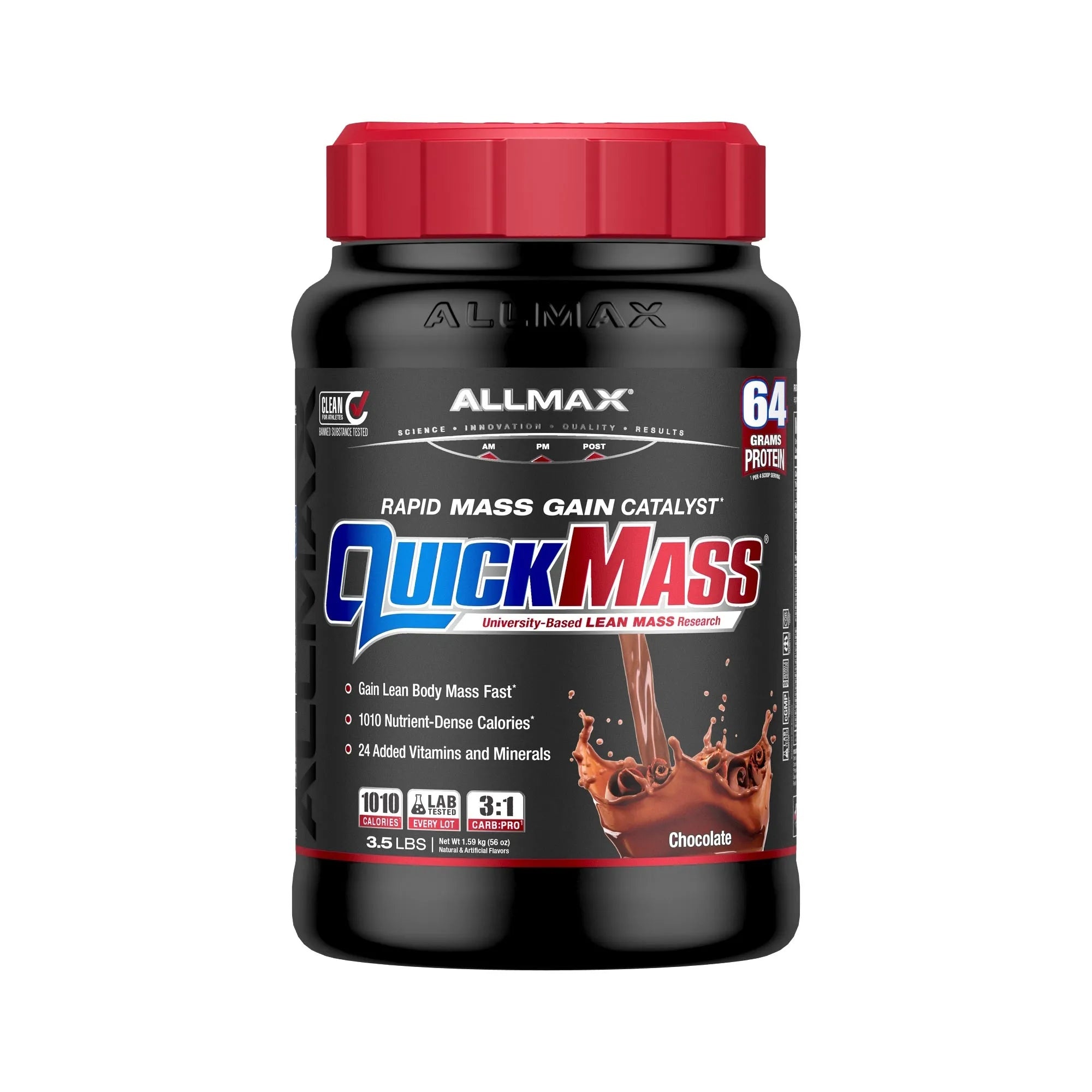 Allmax QuickMass - Chocolate 3.5 lb