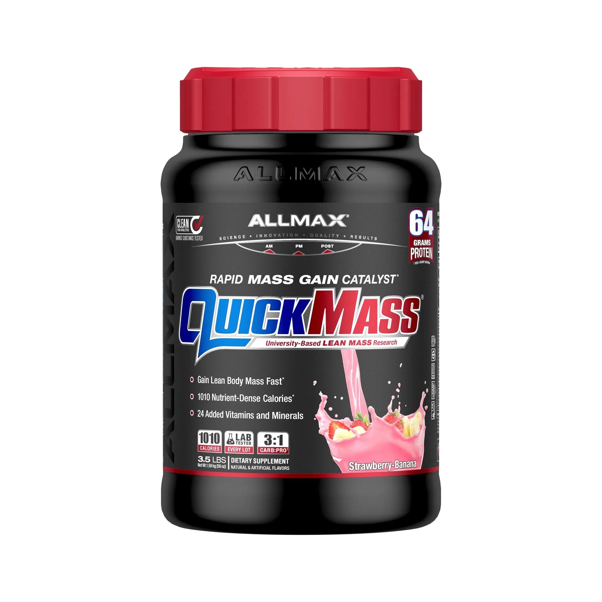 Allmax QuickMass Strawberry Banana 3.5lb