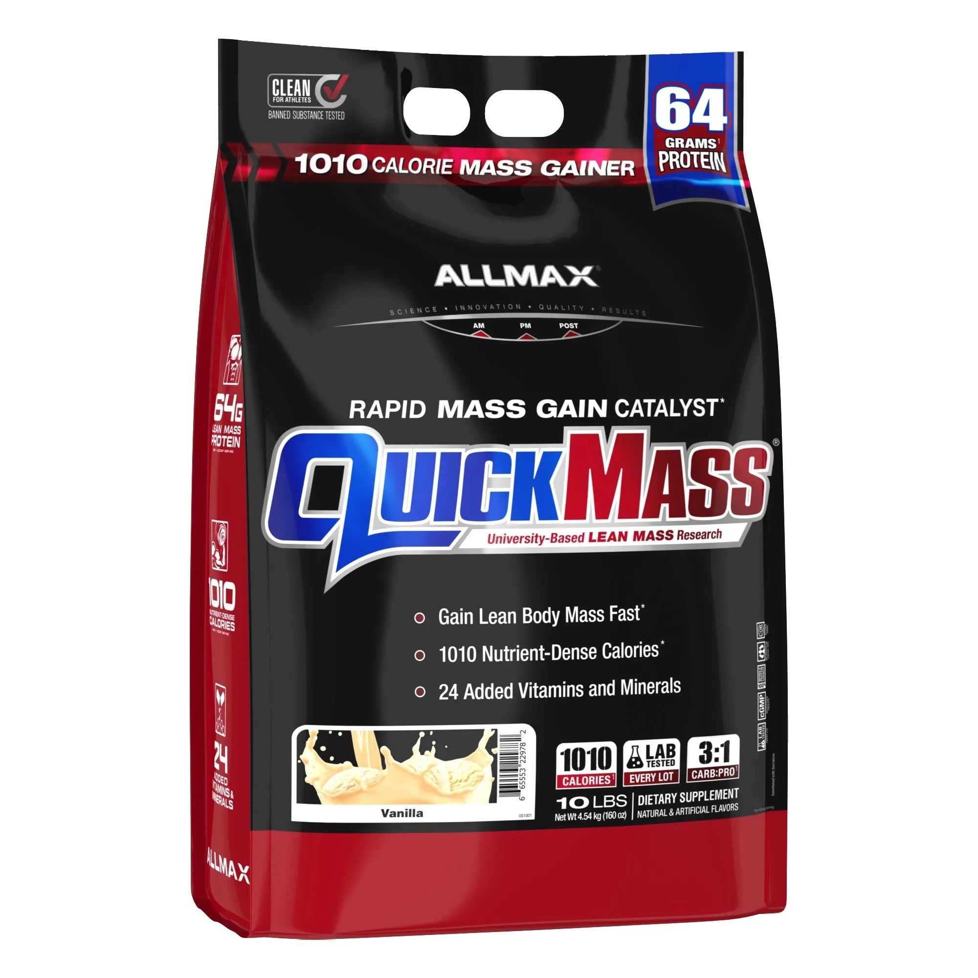 Allmax QuickMass - Vanilla 10lb
