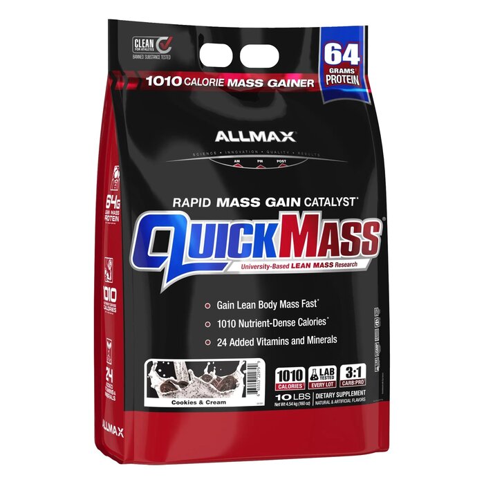 Allmax QuickMass Cookies & Cream 10lb