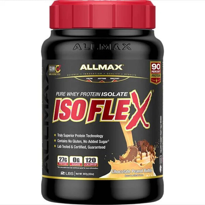 Allmax Isoflex 1lb Chocolate PB