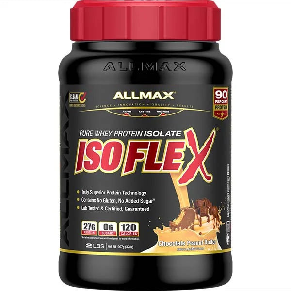 Allmax Isoflex 1lb Chocolate PB