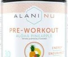 AlaniNu Alaninu Pre-workout Aloha Pineapple