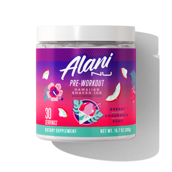 AlaniNu Alani Nu Pre-Workout - Hawaiian Shaved Ice