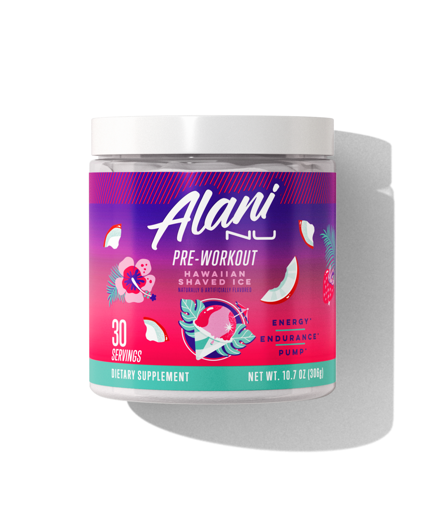 AlaniNu Alani Nu Pre-Workout - Hawaiian Shaved Ice