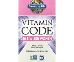 Garden of Life Vitamin Code 50 & Wiser Women 120