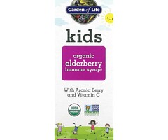 Garden of Life Kids Organic Elderberry Immune Syrup 3.9fl oz