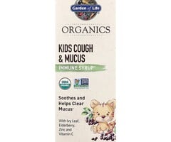 Garden of Life Mykind Kids Cough & Mucus Immune Syrup