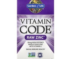 Garden of Life Vitamin Code Raw Zinc