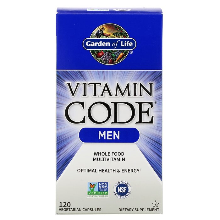 Garden of Life Vitamin CODE Men - 120 capsules