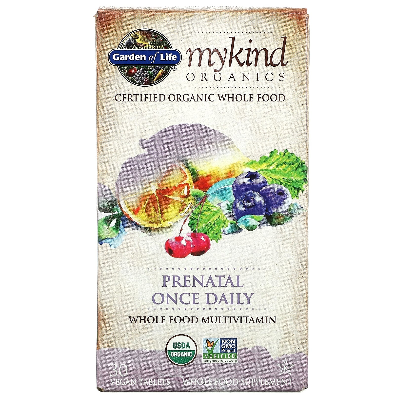 Garden of Life MyKind Organics Prenatal One Daily 30ct