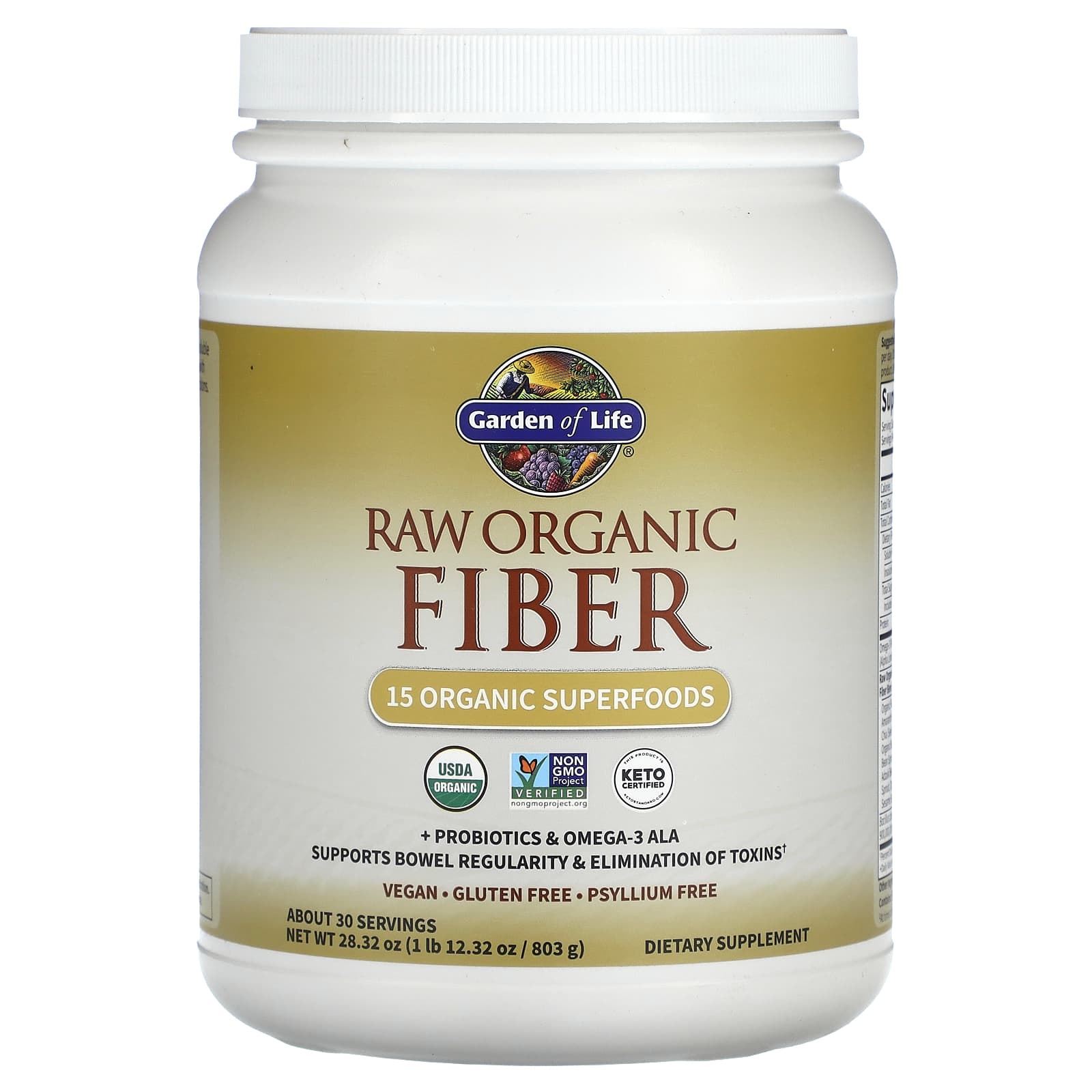 Garden of Life Raw Fiber 1.77 lbs