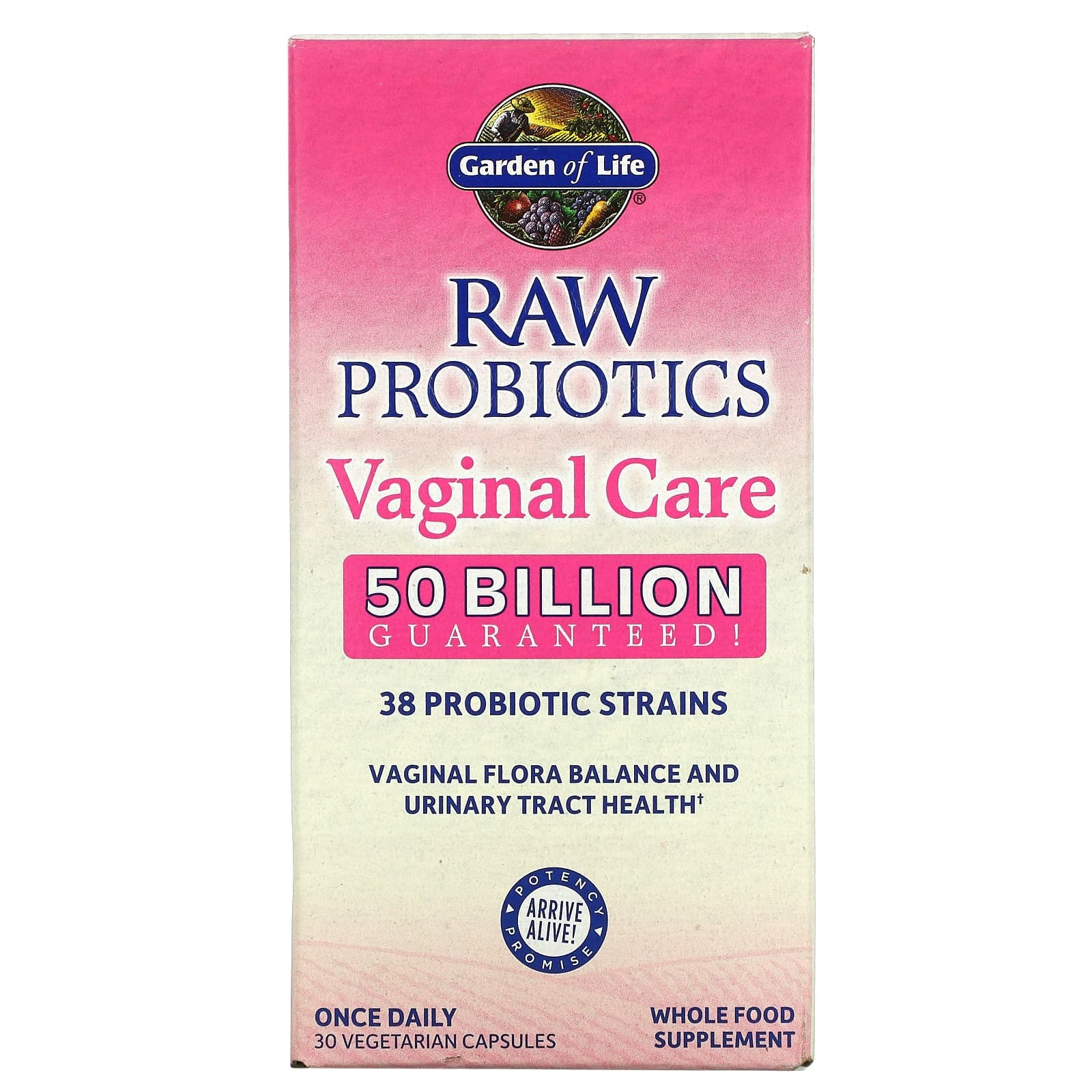 Garden of Life Raw Probiotics-Vaginal Care