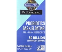 Garden of Life Dr Formulated Probiotics Gas & Bloating