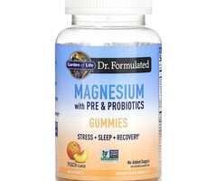 Garden of Life Magnesium Gummies-Peach