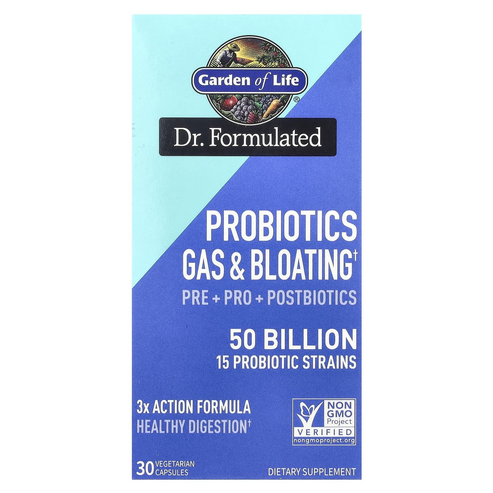 Garden of Life Dr Formulated Probiotics Gas & Bloating