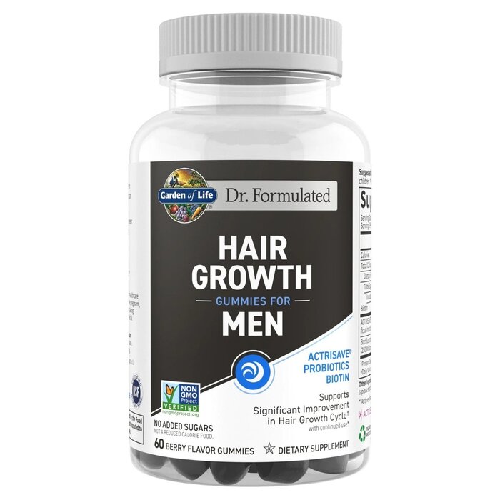 Garden of Life Garden of Life Hair Growth for Men 60 Gummies