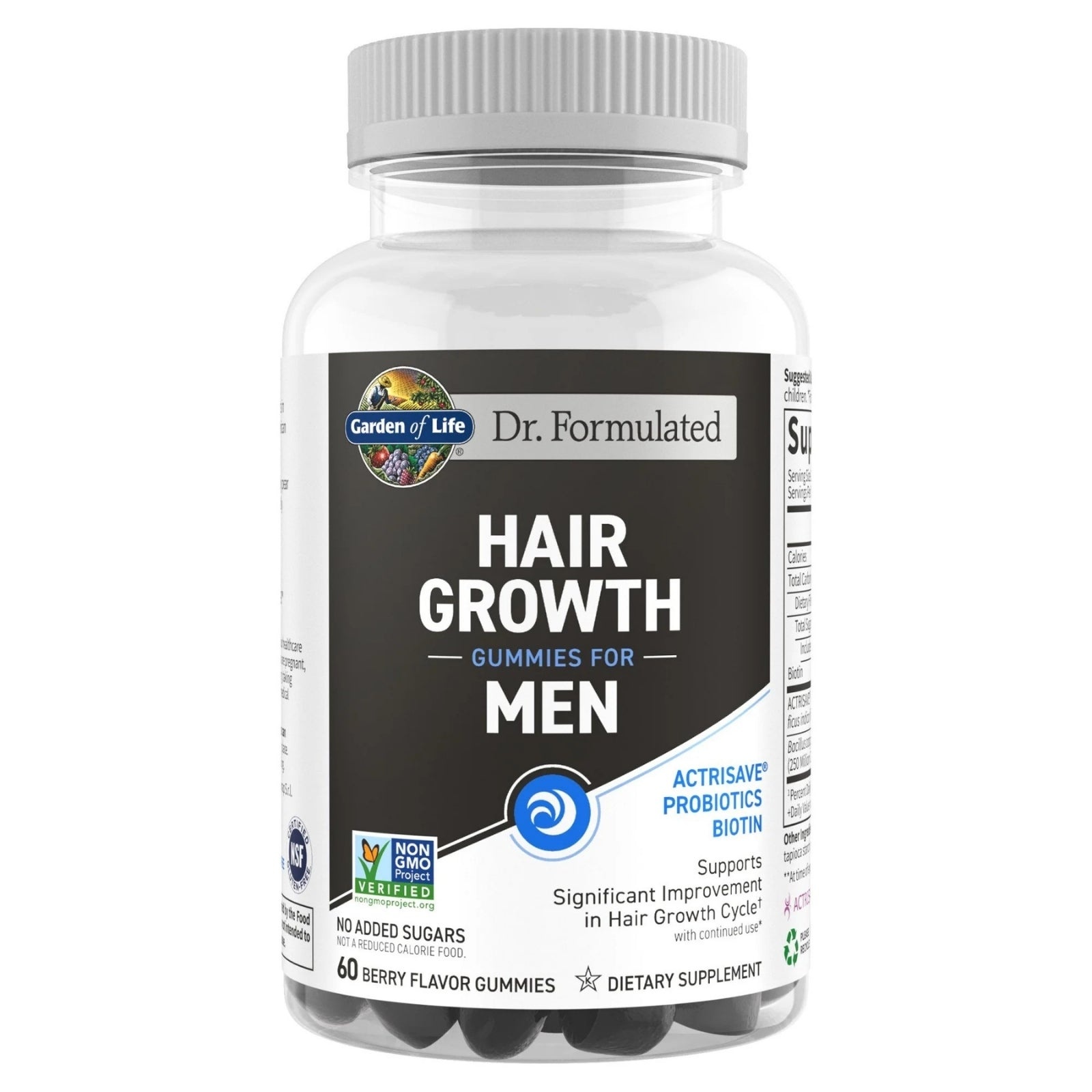 Garden of Life Garden of Life Hair Growth for Men 60 Gummies