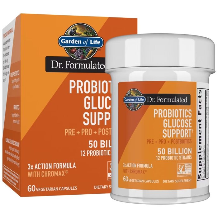 Garden of Life Dr Formulated Probiotics Glucose Support