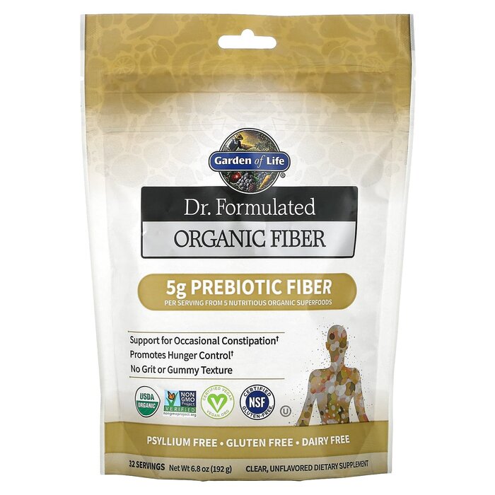 Garden of Life Dr. Formulated Organic Prebiotic Fiber Unflavored