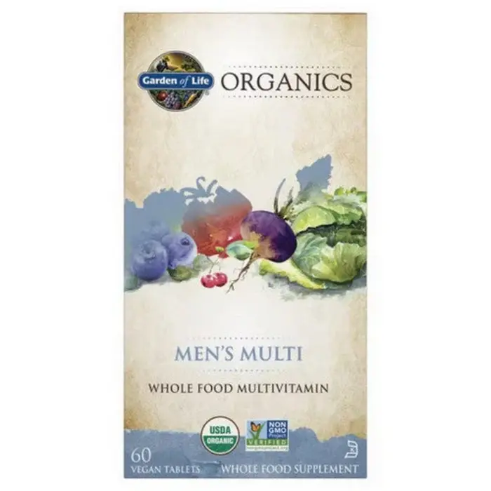 Garden of Life Mykind Men's Multi 60 tabs