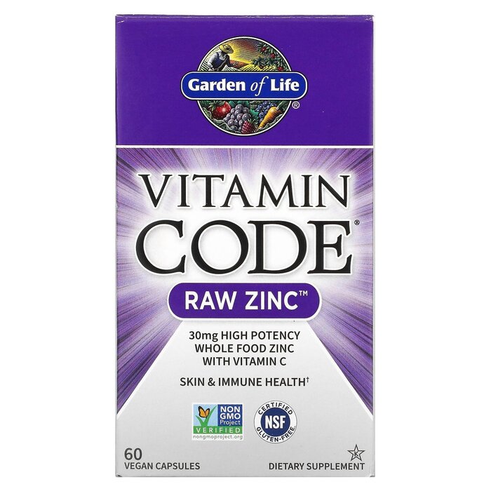 Garden of Life Vitamin Code Raw Zinc