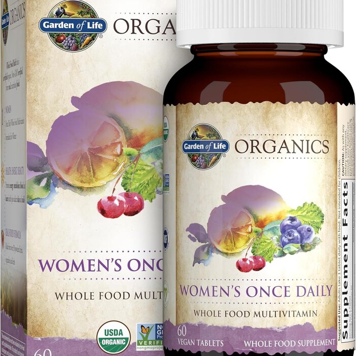 Garden of Life Women's Once Daily Organics - 60 tabs