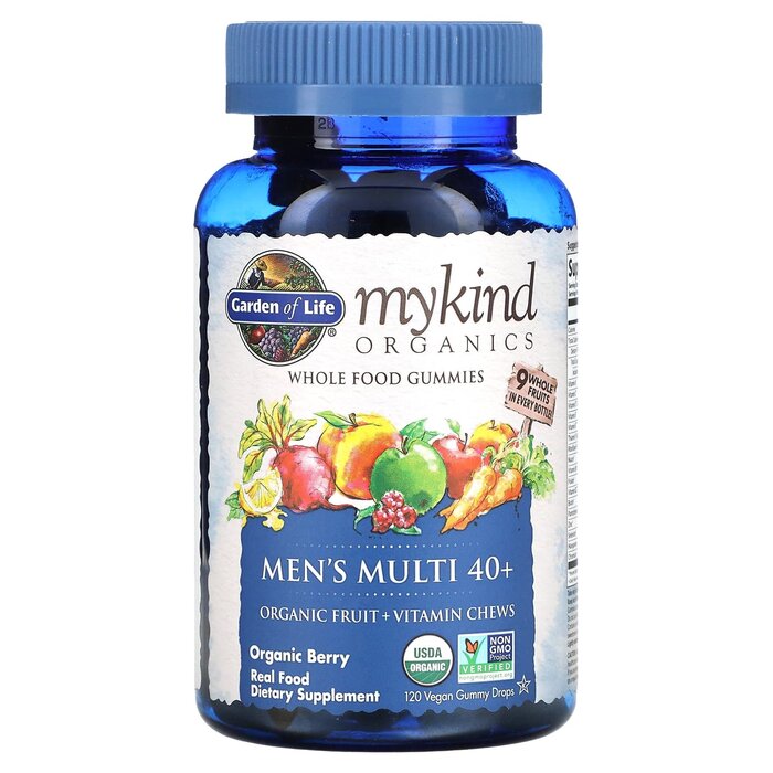 Garden of Life MyKind Men's 40+ Gummy 120