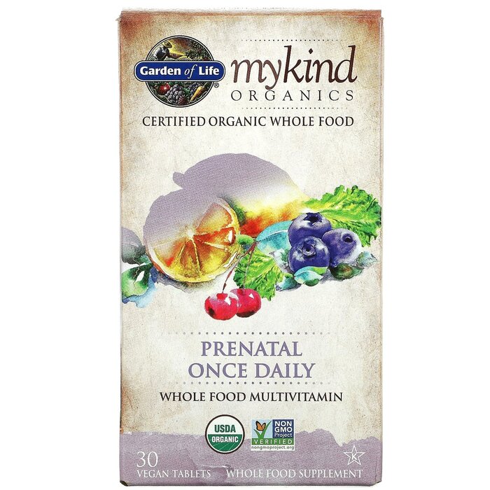 Garden of Life MyKind Organics Prenatal One Daily 30ct
