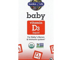 Garden of Life Baby Vitamin D3 1.9oz
