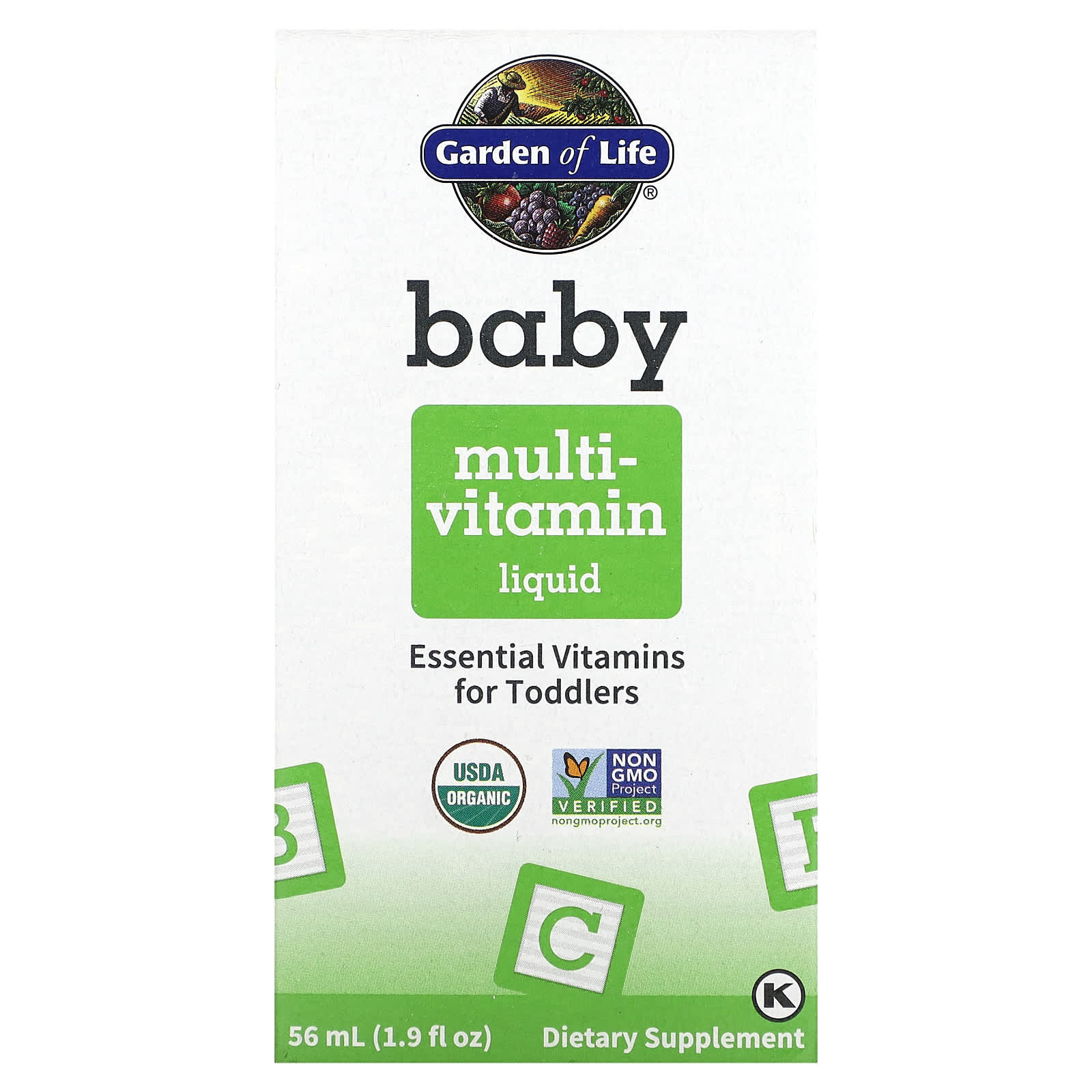 Garden of Life Baby Multivitamin Liquid 1.9oz