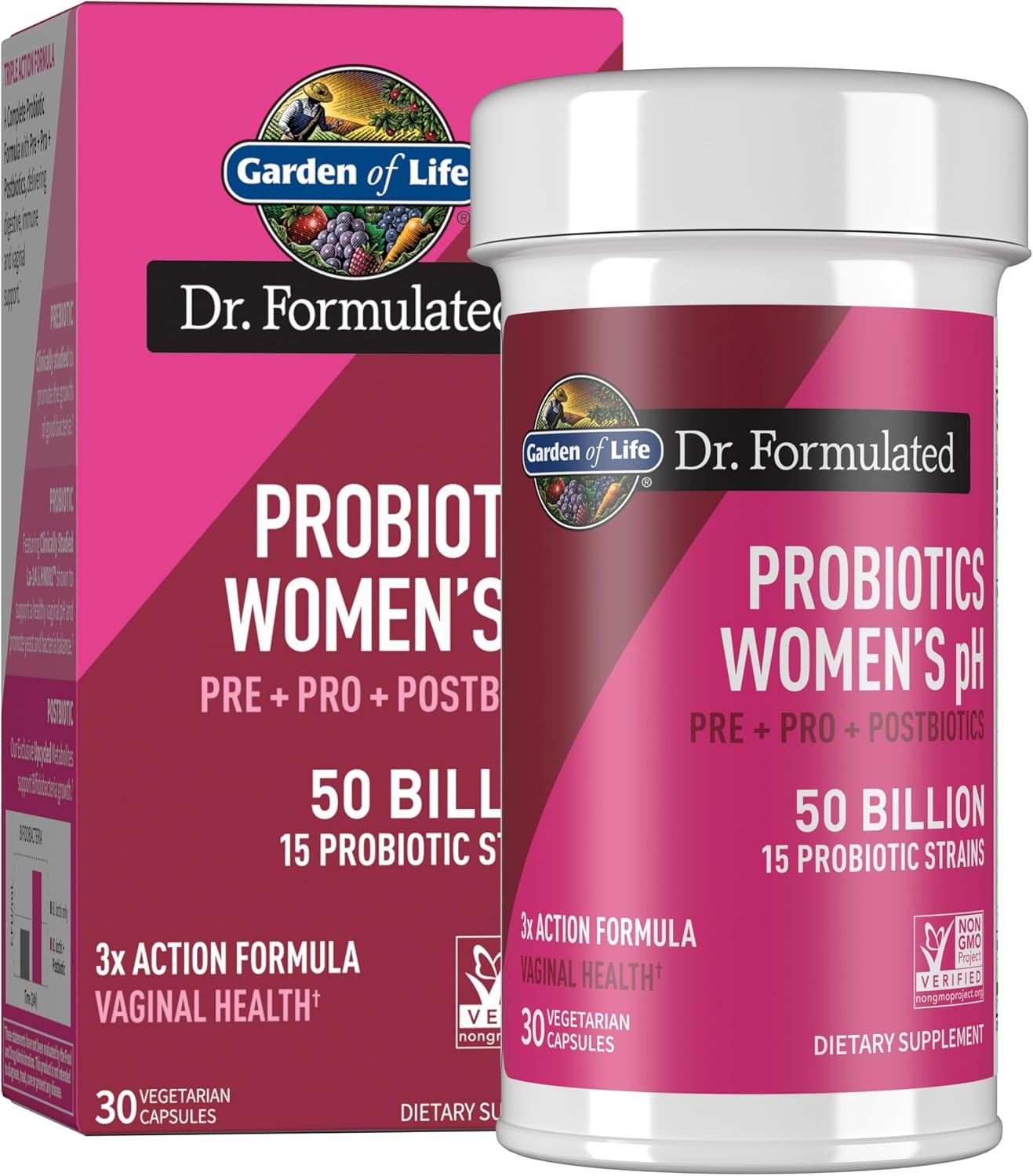 Garden of Life Dr Formulated Probiotics Women's PH