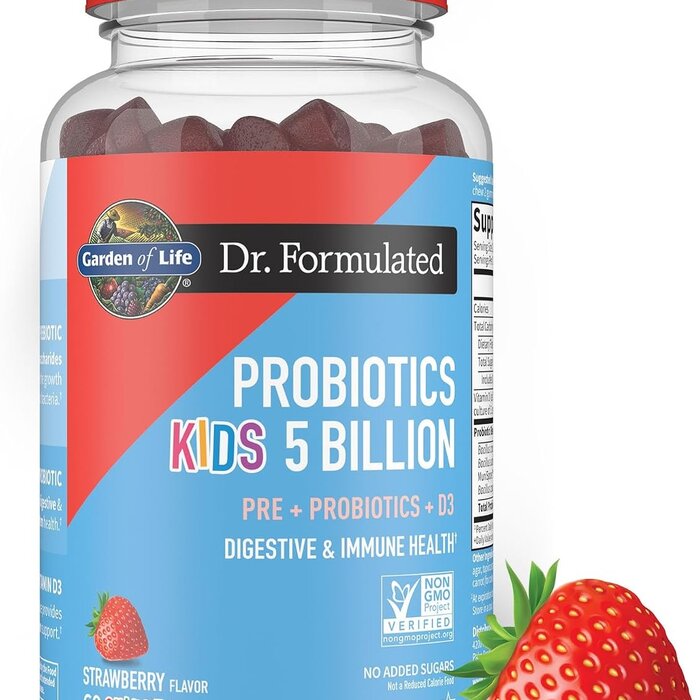 Garden of Life Dr Formulated Kids Probiotics Gummies Strawberry