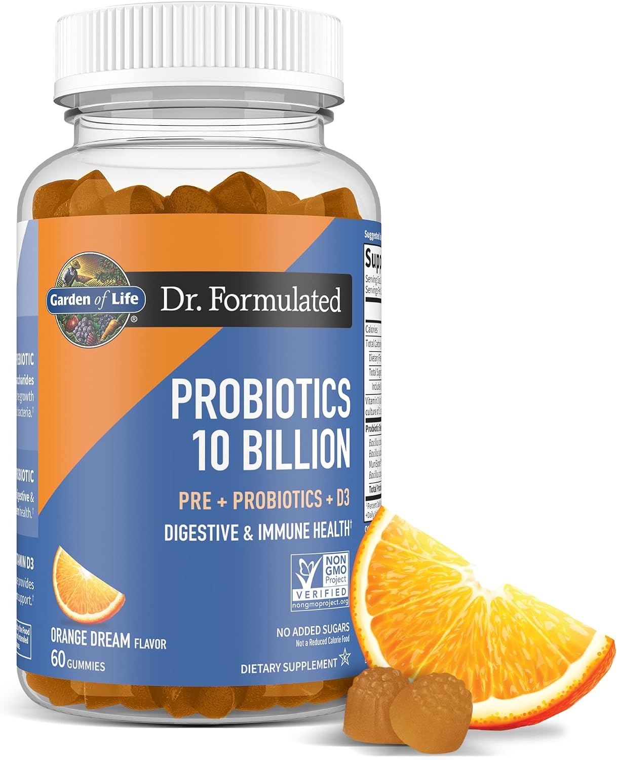Garden of Life Dr Formulated Probiotics Gummies Orange 10 Billion