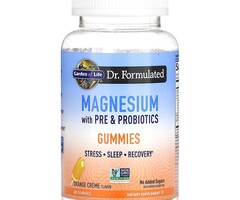 Garden of Life Garden of Life Magnesium Gummies with Pre/Probiotics Orange Creme