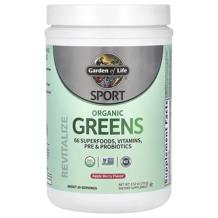 Garden of Life Sport’s Greens Apple Berry