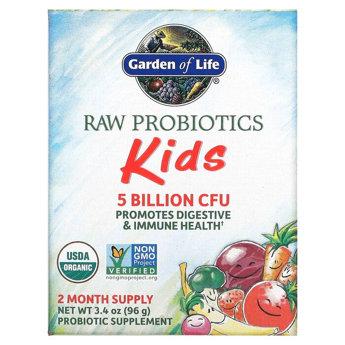 Garden of Life Raw Probiotics Kids  5 billion powder