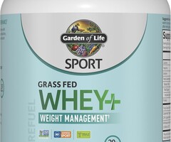 Garden of Life Grass Fed Whey + Weight Management Vanilla