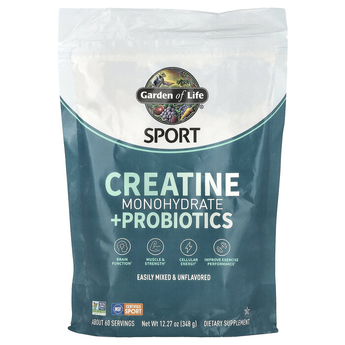 Garden of Life Creatine Monohydrate + Probiotics 348 g