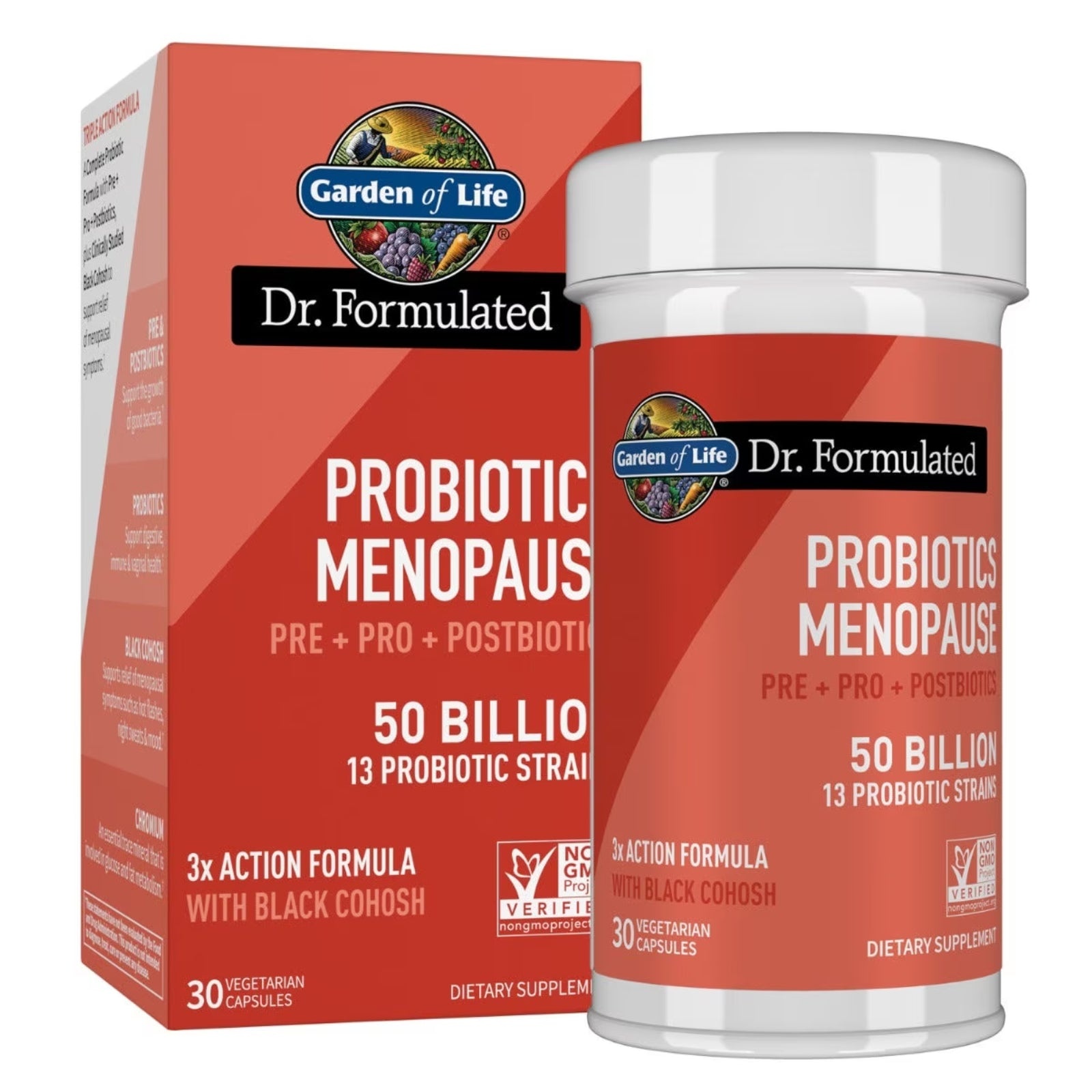 Garden of Life Dr Formulated Probiotics Menopause 30 Capsules