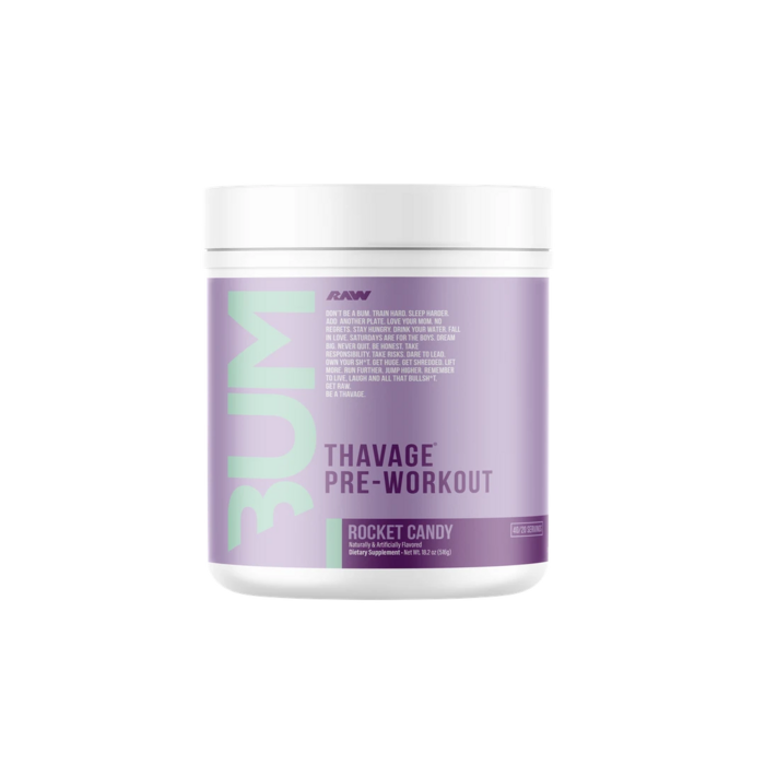 Raw Nutrition Bum Thavage Pre-Workout Rocket Candy