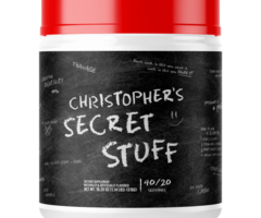 Raw Nutrition Bum Thavage Pre-Workout Christopher's Secret Stuff