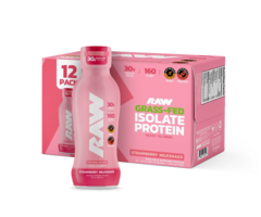 Raw Nutrition Raw Protein Shake RTD - Strawberry Milkshake