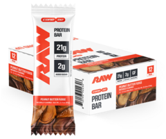 Raw Nutrition RAW Protein Bar Peanut Butter Fudge