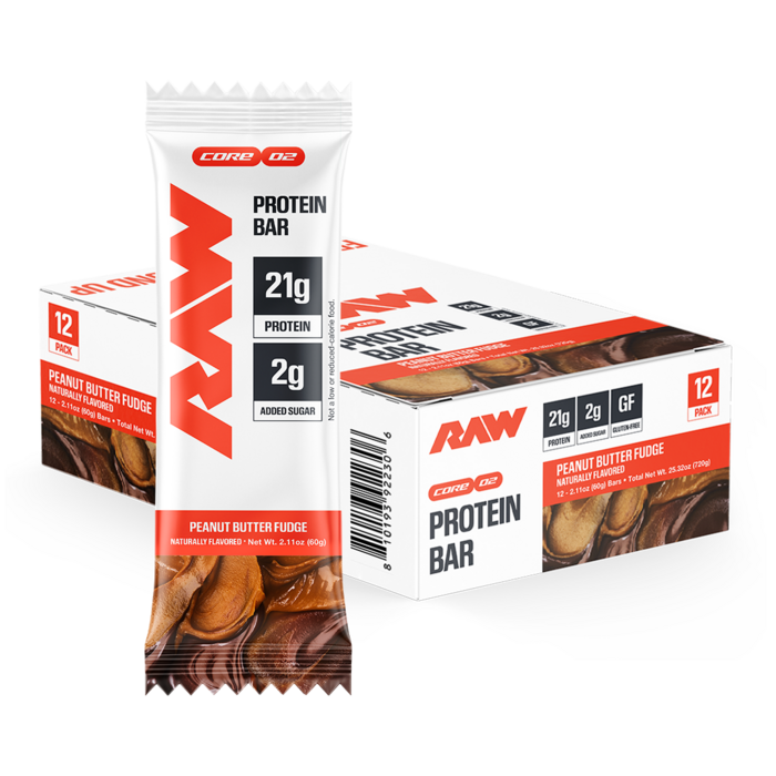 Raw Nutrition RAW Protein Bar Peanut Butter Fudge