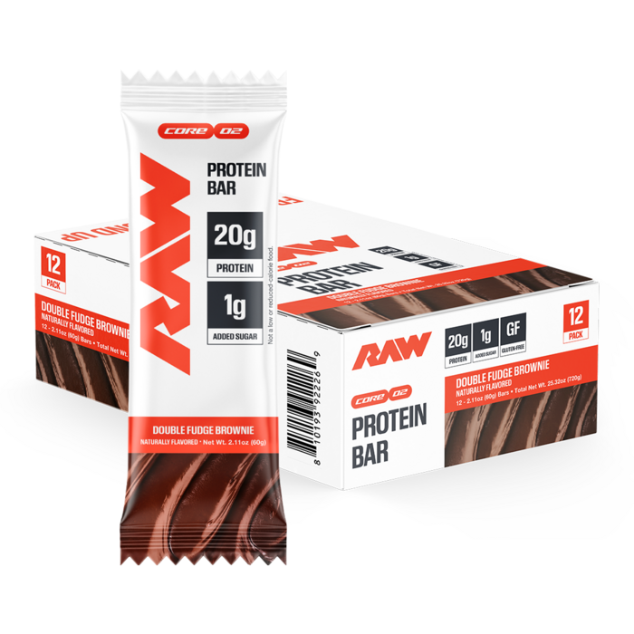 Raw Nutrition RAW Protein Bar Double Fudge Brownie
