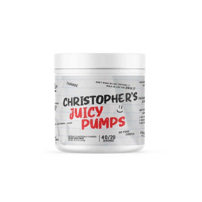 Raw Nutrition Pump Christopher Juicy Pumps