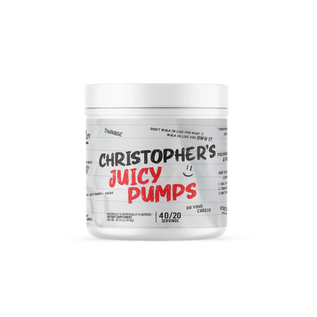 Raw Nutrition Pump Christopher Juicy Pumps
